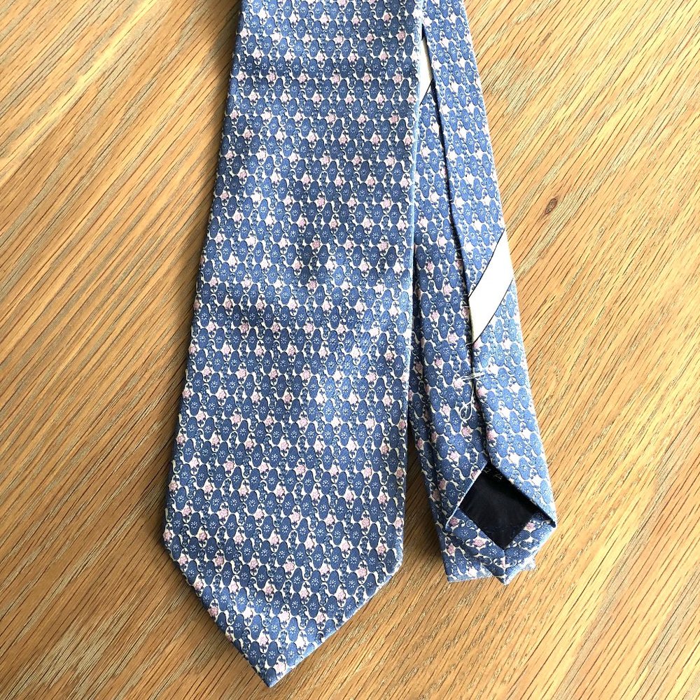 Salvatore Ferragamo Silk Floral Tie